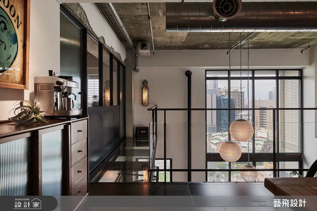 73坪老屋(16~30年)＿工業風樓梯案例圖片＿藝飛室內設計有限公司＿藝飛_14之10