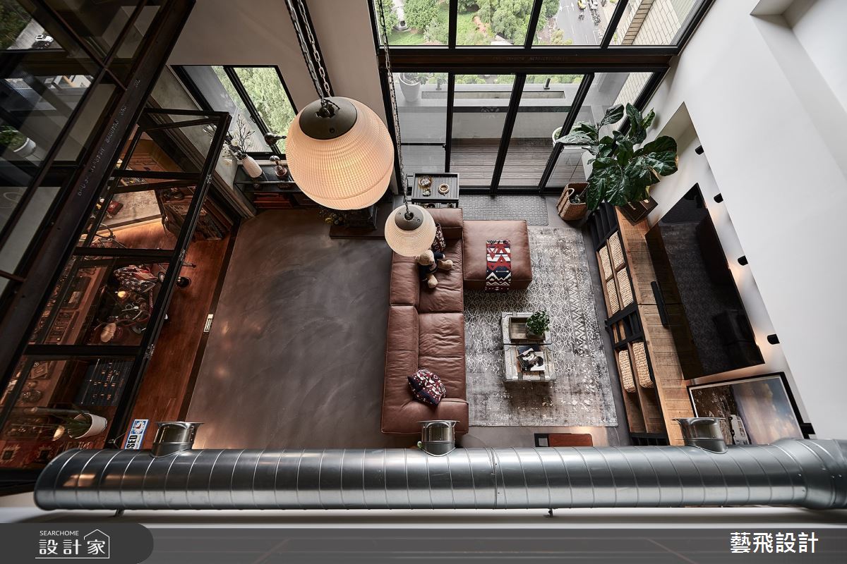 73坪老屋(16~30年)＿工業風客廳案例圖片＿藝飛室內設計有限公司＿藝飛_14之11
