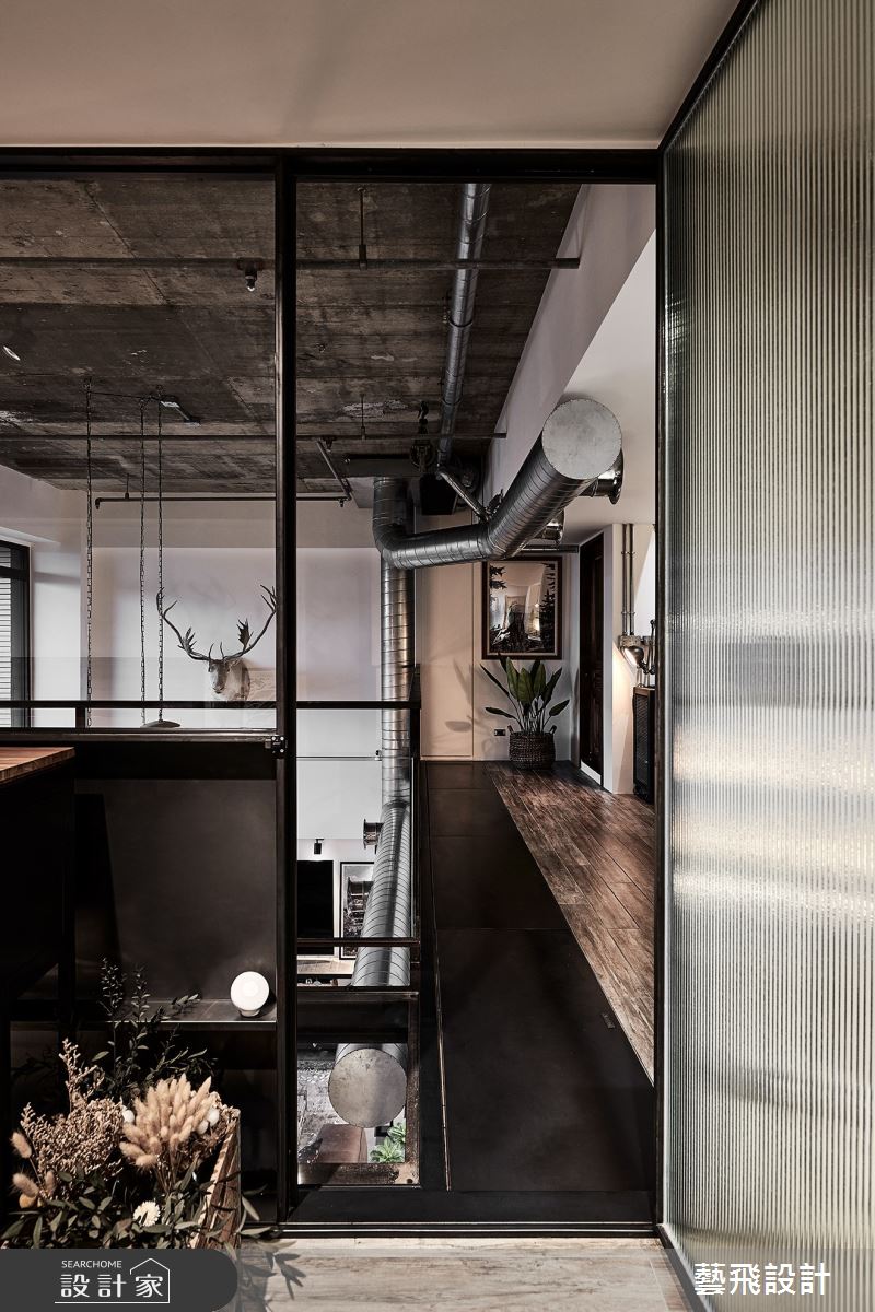 73坪老屋(16~30年)＿工業風樓梯案例圖片＿藝飛室內設計有限公司＿藝飛_14之20