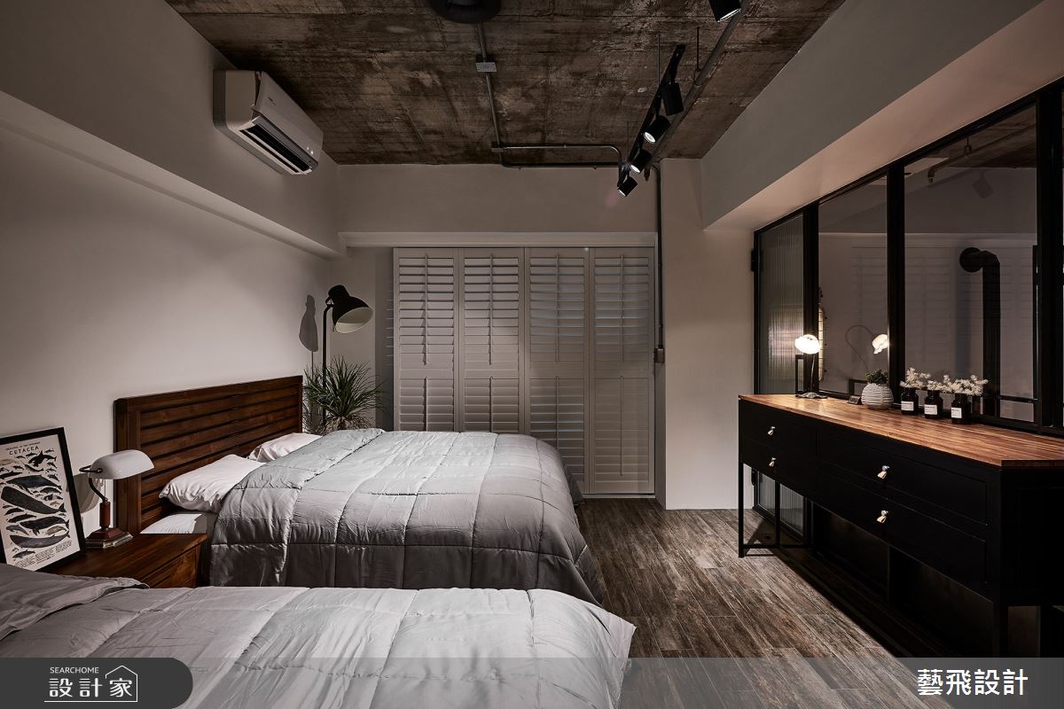 73坪老屋(16~30年)＿工業風臥室案例圖片＿藝飛室內設計有限公司＿藝飛_14之21