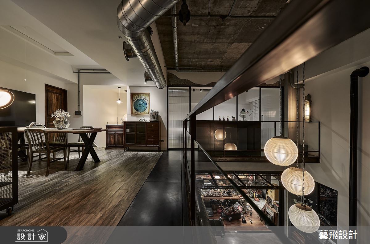 73坪老屋(16~30年)＿工業風走廊工作區案例圖片＿藝飛室內設計有限公司＿藝飛_14之23