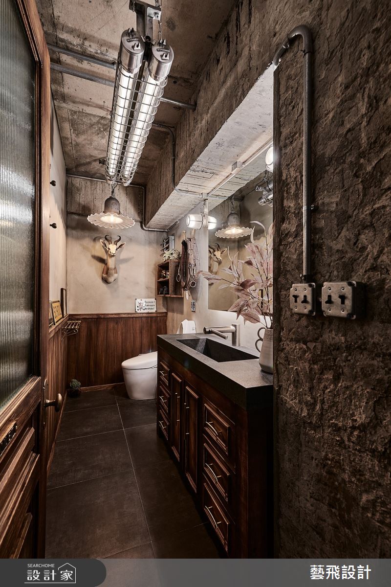 73坪老屋(16~30年)＿工業風浴室案例圖片＿藝飛室內設計有限公司＿藝飛_14之28