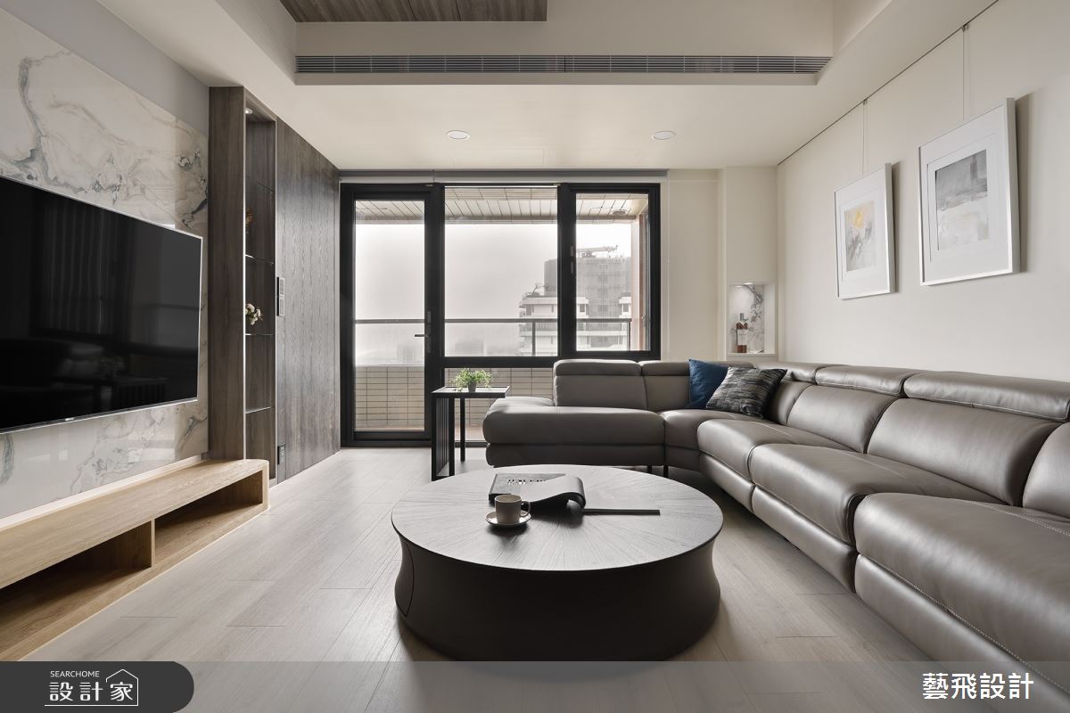 25坪新成屋(5年以下)＿現代風客廳案例圖片＿藝飛室內設計有限公司＿藝飛_15之1