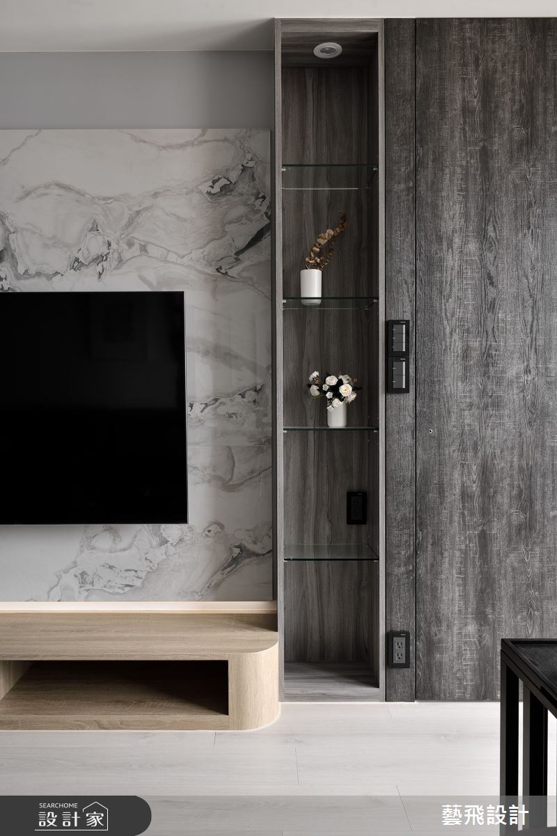 25坪新成屋(5年以下)＿現代風客廳案例圖片＿藝飛室內設計有限公司＿藝飛_15之4