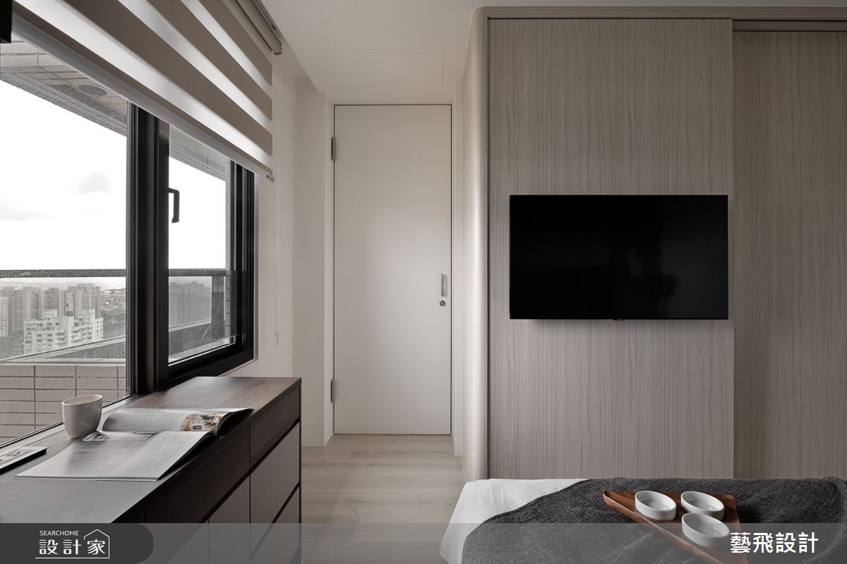 25坪新成屋(5年以下)＿現代風臥室案例圖片＿藝飛室內設計有限公司＿藝飛_15之14