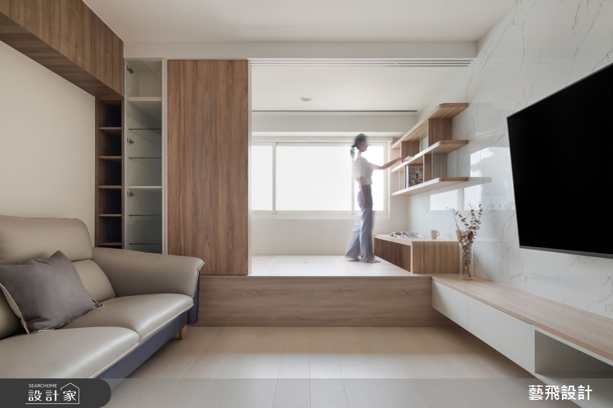 25坪老屋(16~30年)＿日式無印風客廳案例圖片＿藝飛室內設計有限公司＿藝飛_19之3