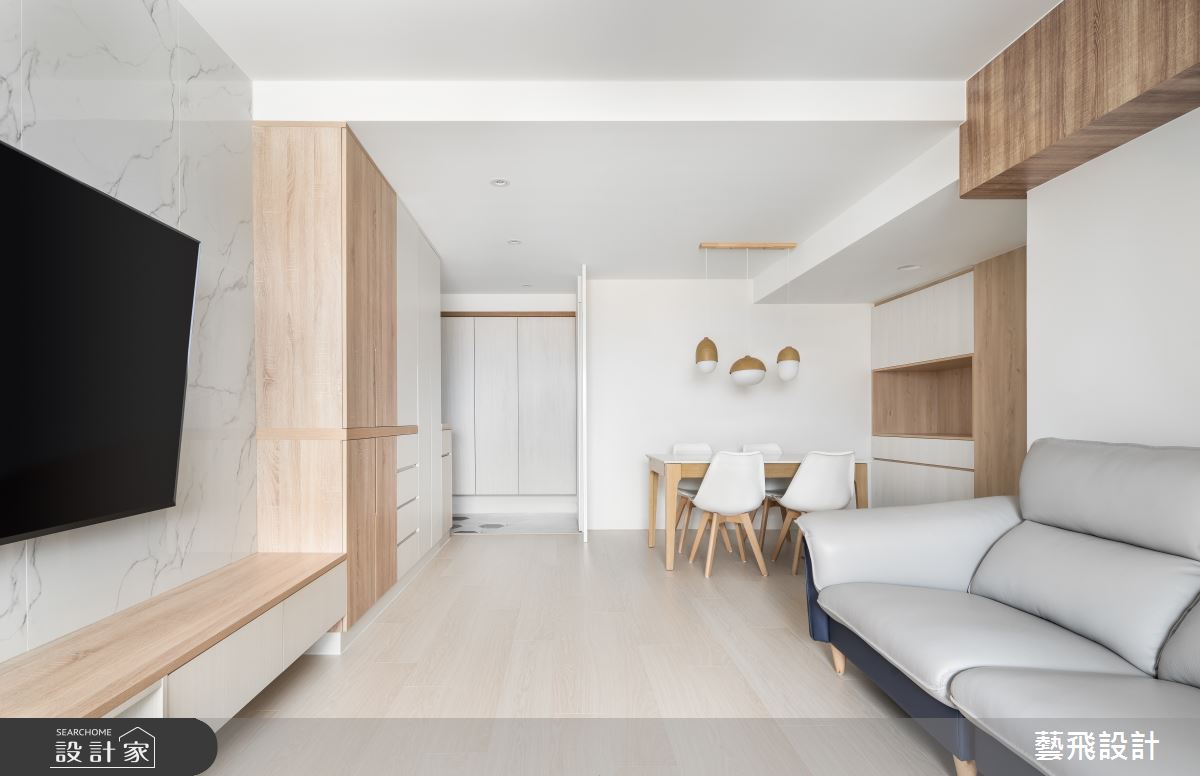 25坪老屋(16~30年)＿日式無印風客廳案例圖片＿藝飛室內設計有限公司＿藝飛_19之9