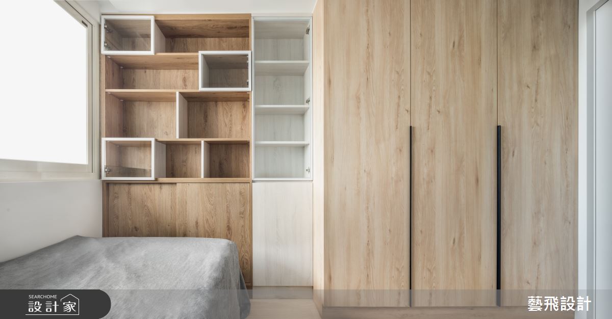 25坪老屋(16~30年)＿日式無印風臥室案例圖片＿藝飛室內設計有限公司＿藝飛_19之13