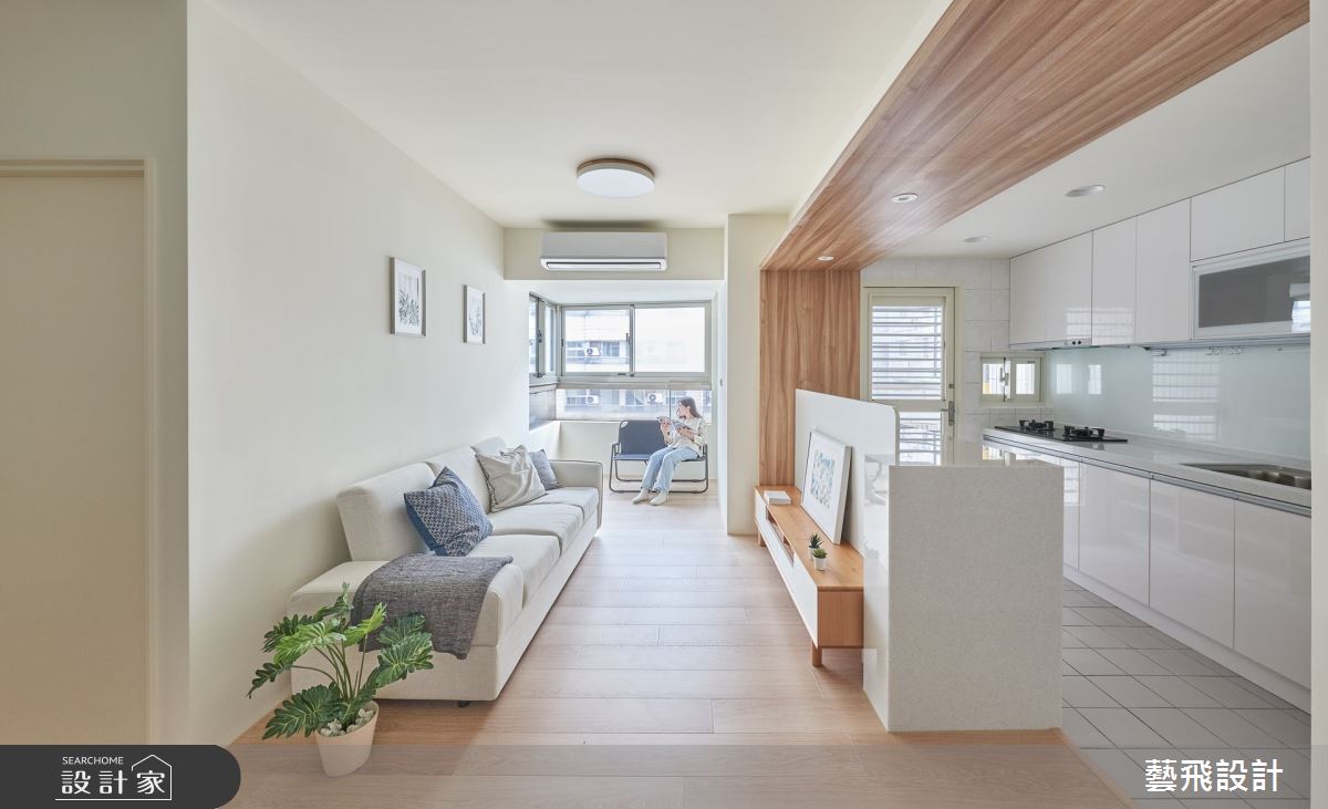18坪老屋(16~30年)＿北歐風客廳案例圖片＿藝飛室內設計有限公司＿藝飛_21之1
