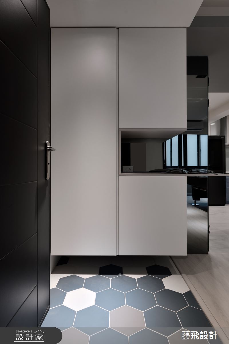 23坪老屋(41~50年)＿現代風玄關案例圖片＿藝飛室內設計有限公司＿藝飛_22之1