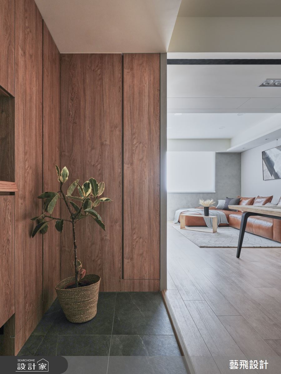 45坪老屋(41~50年)＿北歐風玄關客廳案例圖片＿藝飛室內設計有限公司＿藝飛_23之2