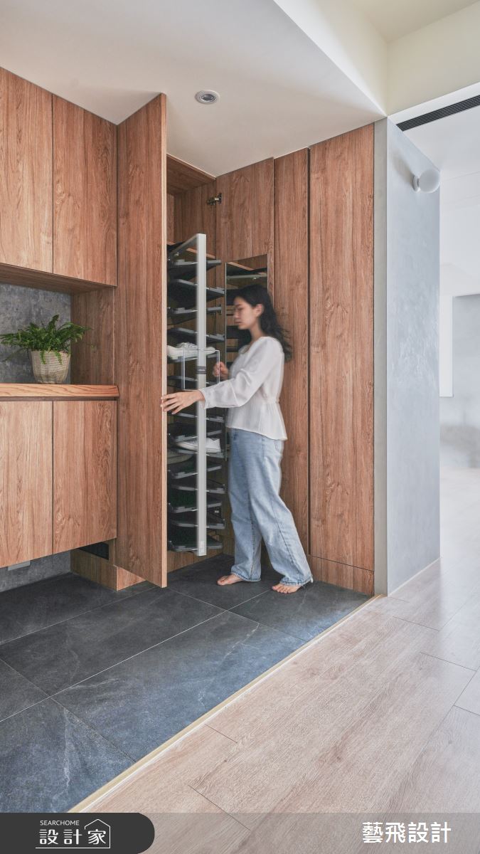 45坪老屋(41~50年)＿北歐風玄關案例圖片＿藝飛室內設計有限公司＿藝飛_23之3