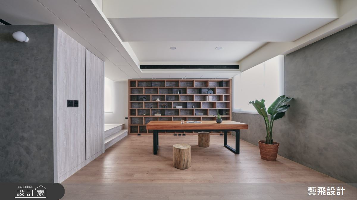 45坪老屋(41~50年)＿北歐風書房案例圖片＿藝飛室內設計有限公司＿藝飛_23之9