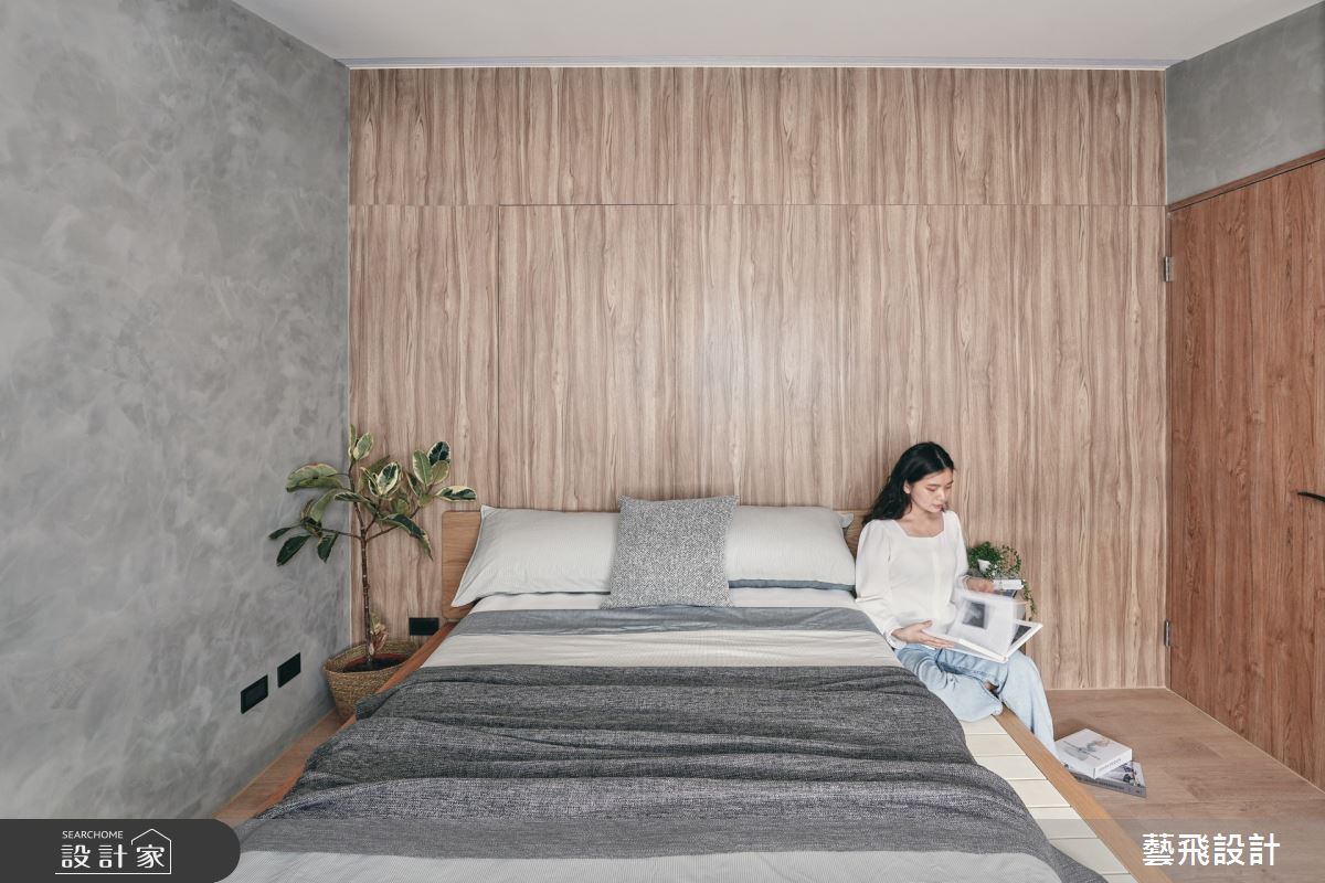 45坪老屋(41~50年)＿北歐風臥室案例圖片＿藝飛室內設計有限公司＿藝飛_23之12