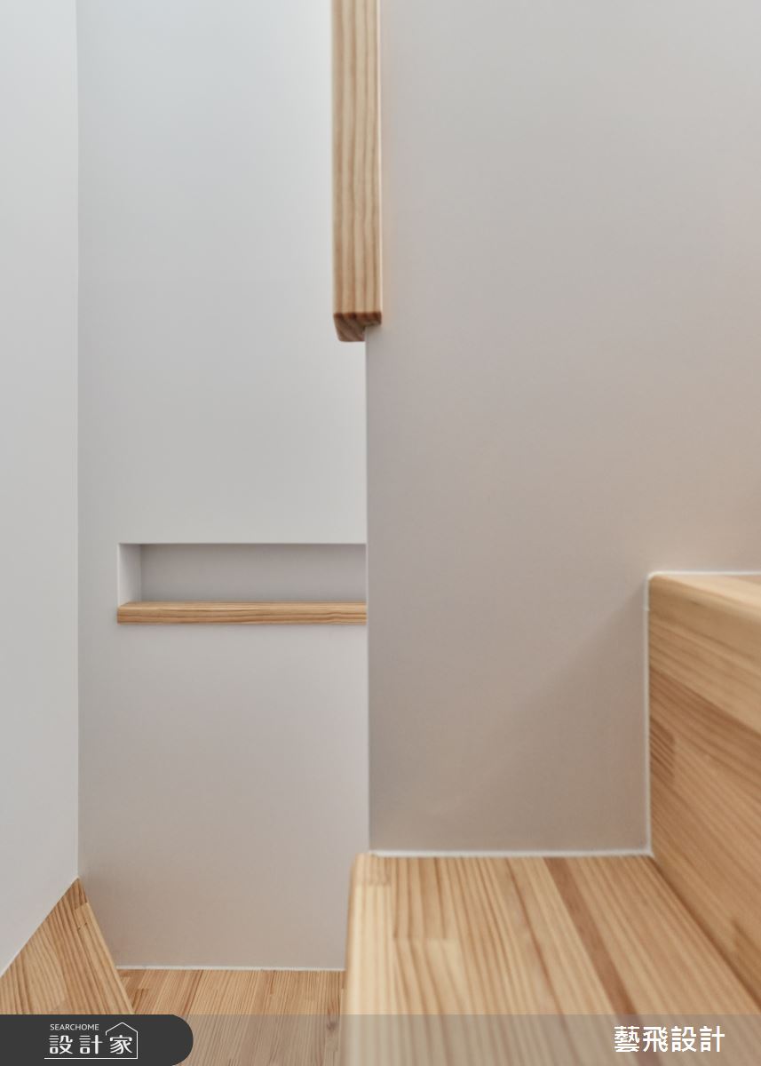 45坪老屋(41~50年)＿北歐風樓梯案例圖片＿藝飛室內設計有限公司＿藝飛_23之14