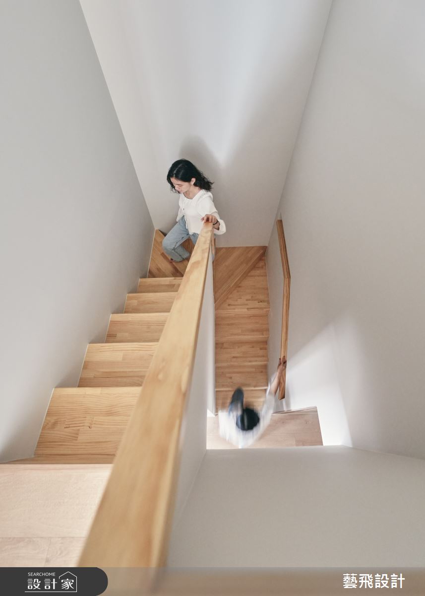 45坪老屋(41~50年)＿北歐風樓梯案例圖片＿藝飛室內設計有限公司＿藝飛_23之15