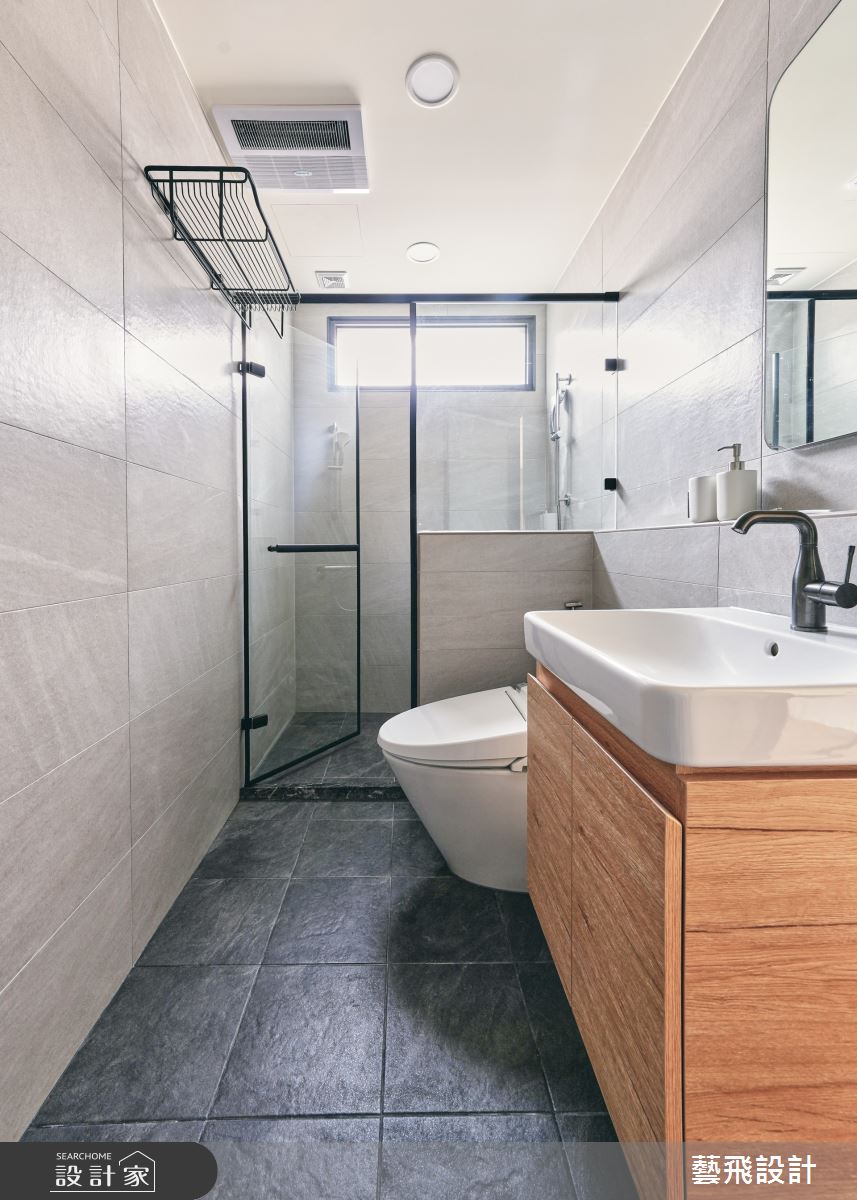 45坪老屋(41~50年)＿北歐風浴室案例圖片＿藝飛室內設計有限公司＿藝飛_23之16