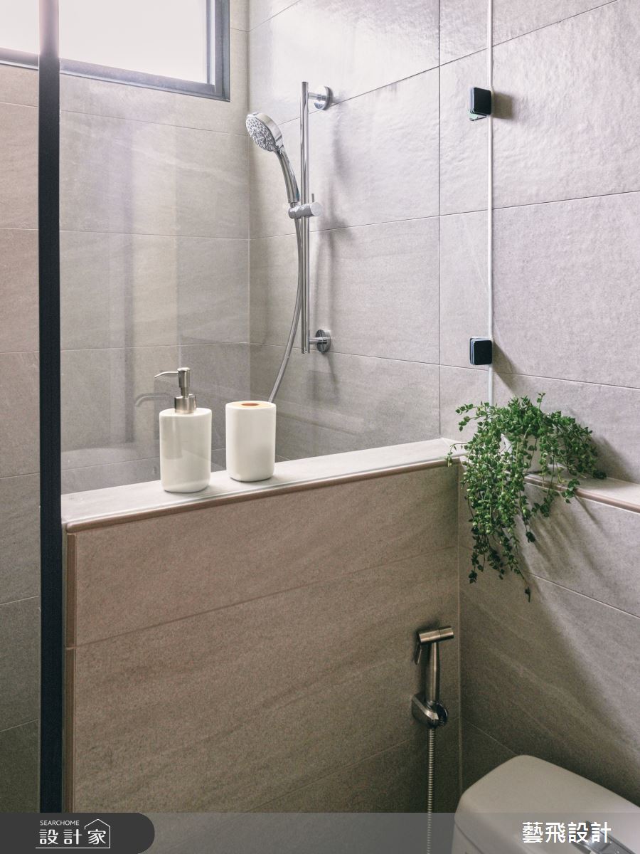 45坪老屋(41~50年)＿北歐風浴室案例圖片＿藝飛室內設計有限公司＿藝飛_23之17