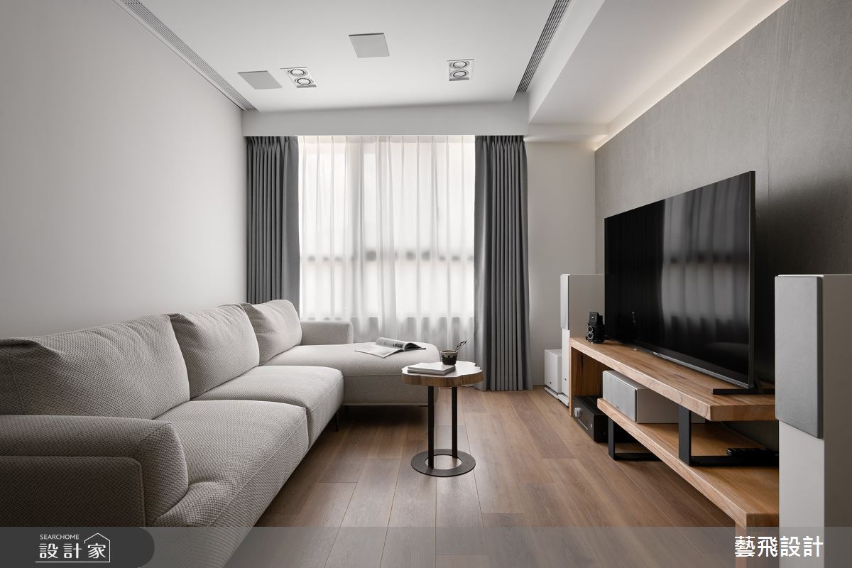 24坪新成屋(5年以下)＿現代風客廳案例圖片＿藝飛室內設計有限公司＿藝飛_24之3