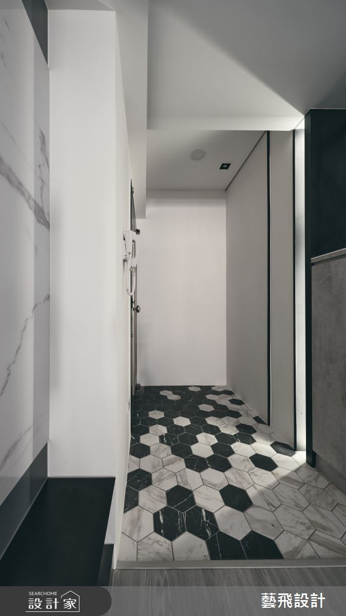 16坪老屋(16~30年)＿現代風玄關案例圖片＿藝飛室內設計有限公司＿藝飛_25之1
