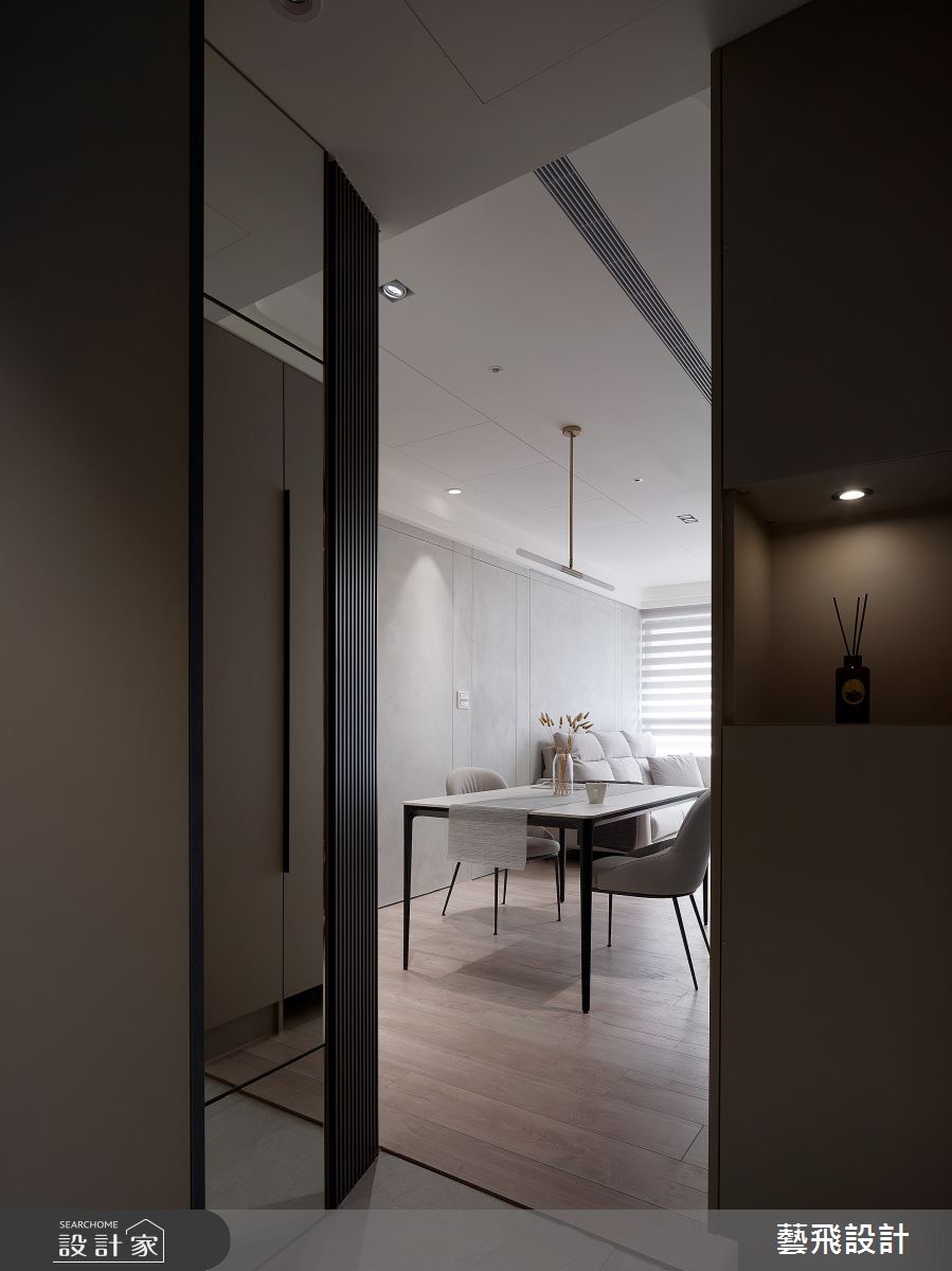 14坪新成屋(5年以下)＿現代風玄關餐廳案例圖片＿藝飛室內設計有限公司＿藝飛_28之1