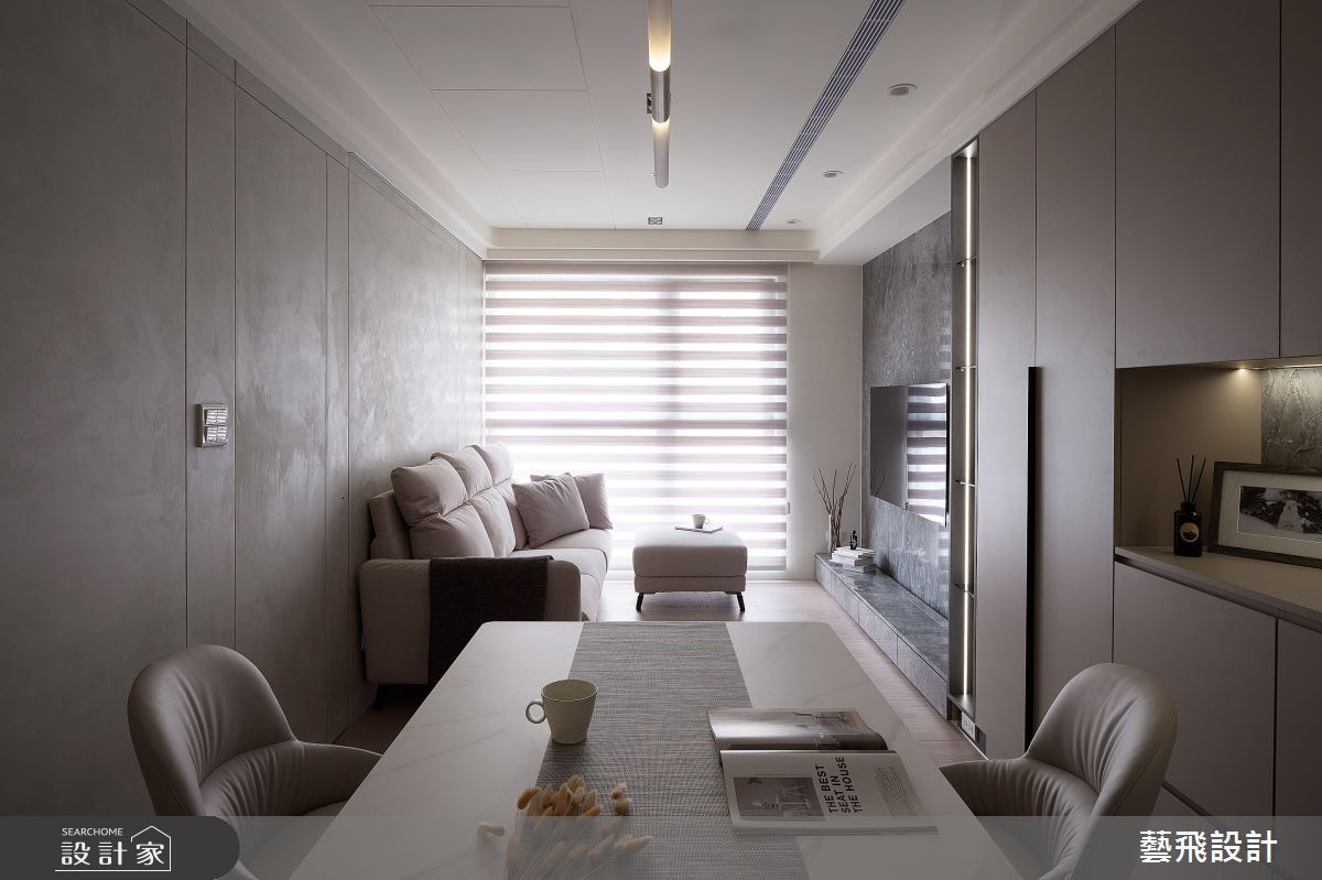 14坪新成屋(5年以下)＿現代風客廳餐廳案例圖片＿藝飛室內設計有限公司＿藝飛_28之2