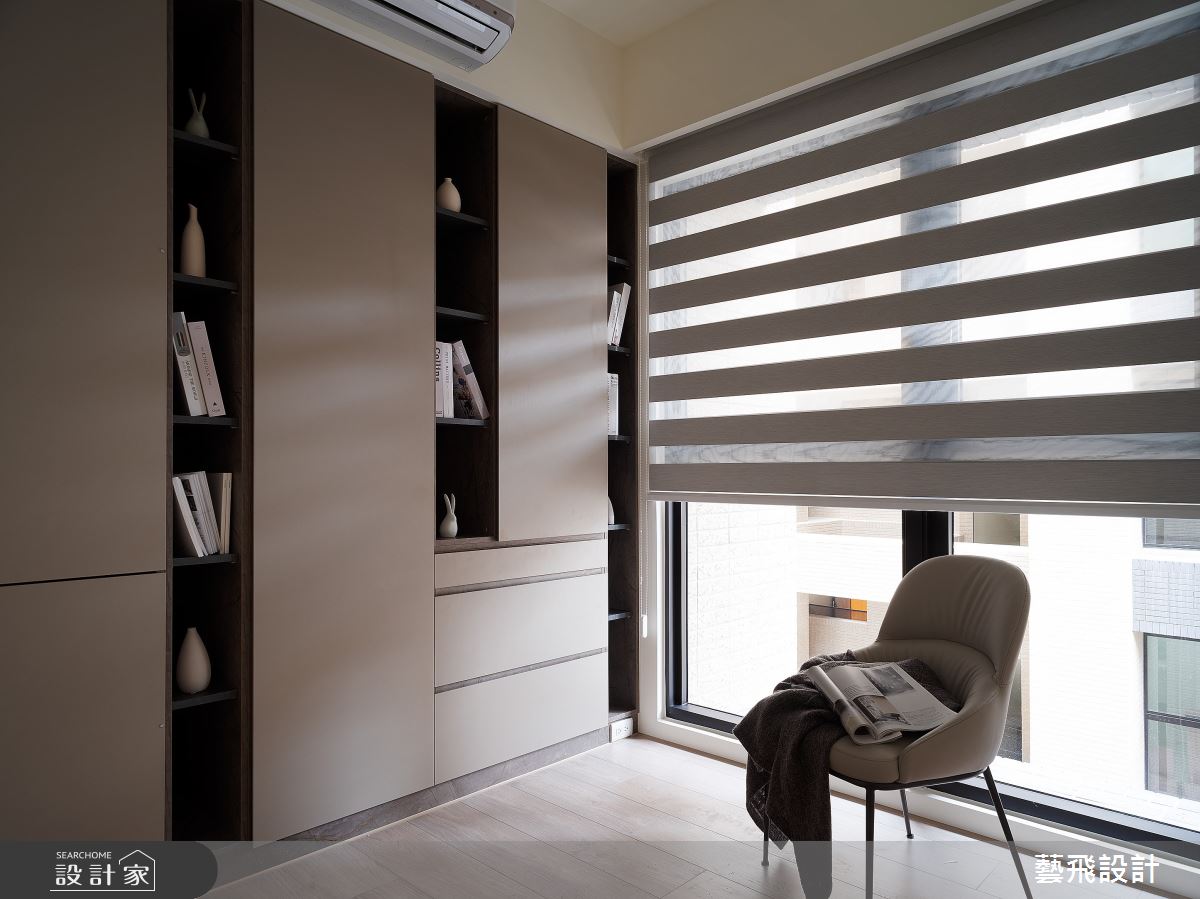 14坪新成屋(5年以下)＿現代風書房工作區案例圖片＿藝飛室內設計有限公司＿藝飛_28之12