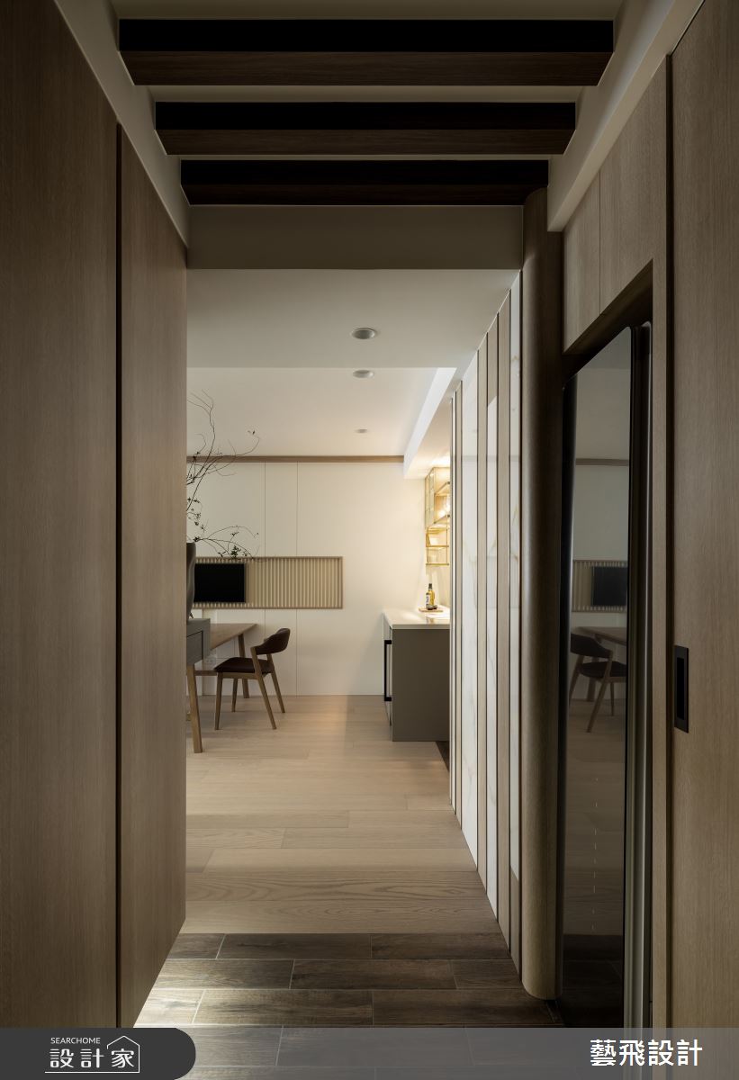 35坪新成屋(5年以下)＿簡約風走廊案例圖片＿藝飛室內設計有限公司＿藝飛_30之7