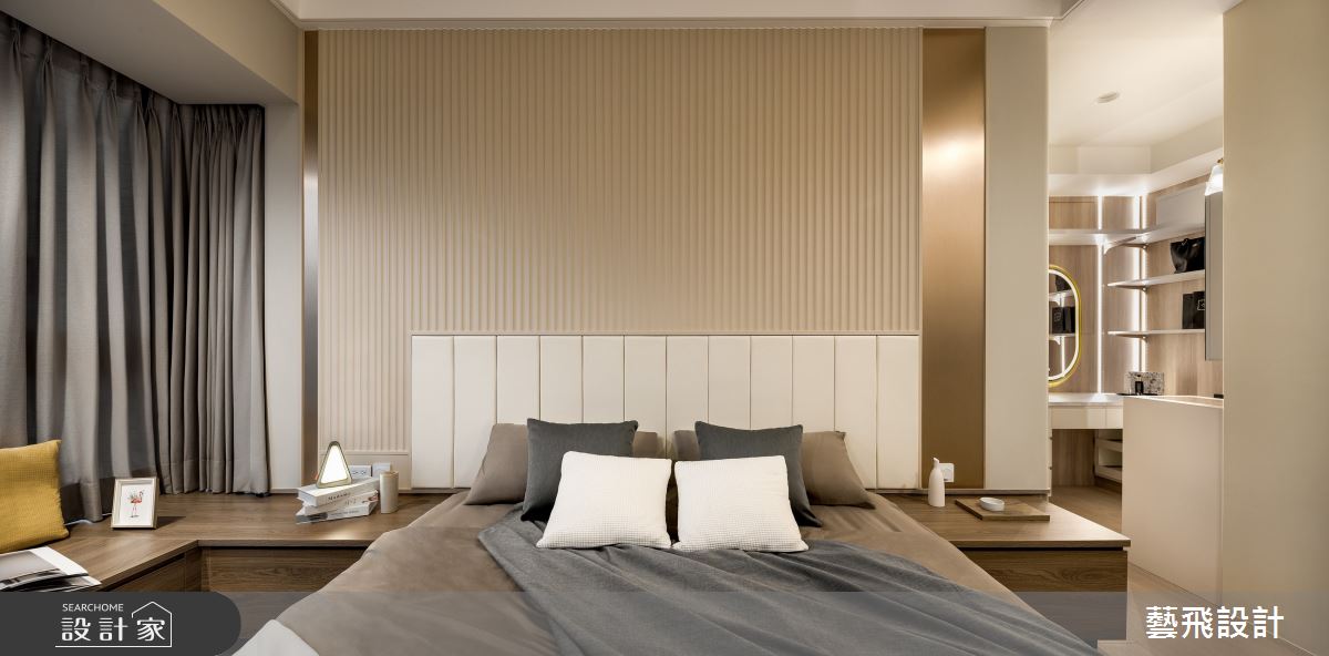 35坪新成屋(5年以下)＿簡約風臥室案例圖片＿藝飛室內設計有限公司＿藝飛_30之14