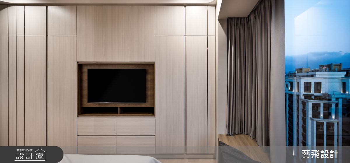 35坪新成屋(5年以下)＿簡約風臥室案例圖片＿藝飛室內設計有限公司＿藝飛_30之16