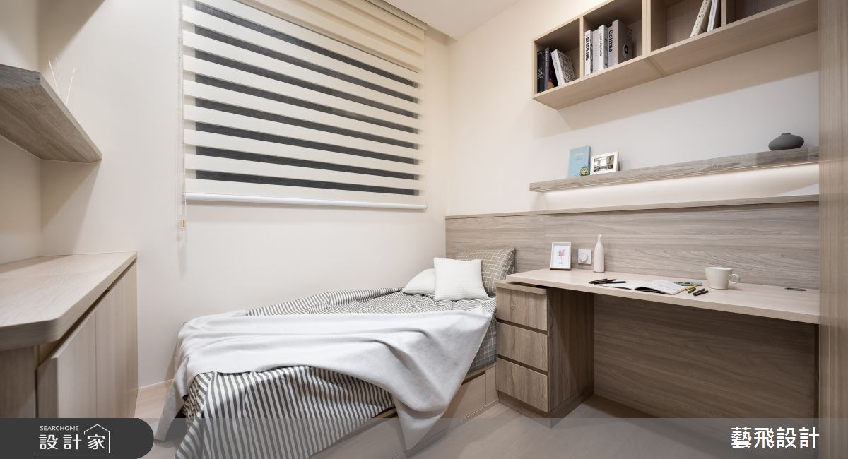 35坪新成屋(5年以下)＿簡約風臥室案例圖片＿藝飛室內設計有限公司＿藝飛_30之20
