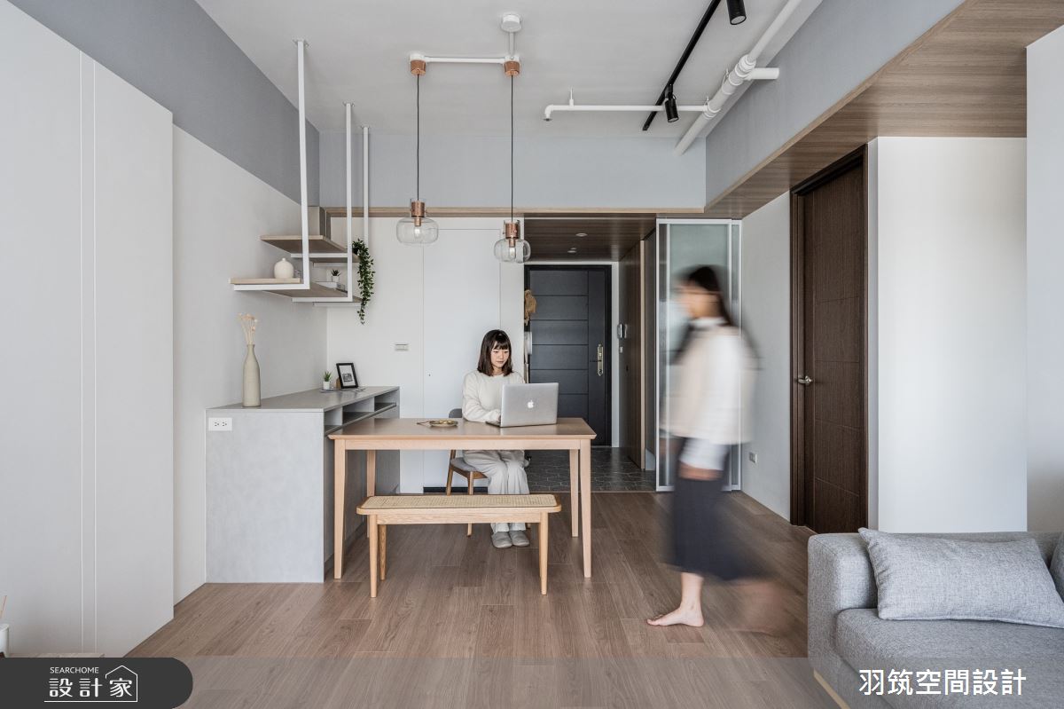 25坪新成屋(5年以下)＿北歐風餐廳案例圖片＿羽筑空間設計＿羽筑_02竹城表參道之7