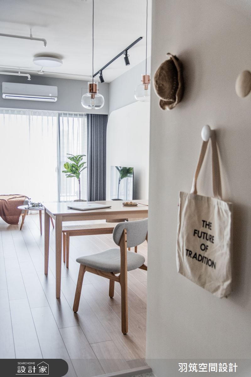 25坪新成屋(5年以下)＿北歐風餐廳案例圖片＿羽筑空間設計＿羽筑_02竹城表參道之10