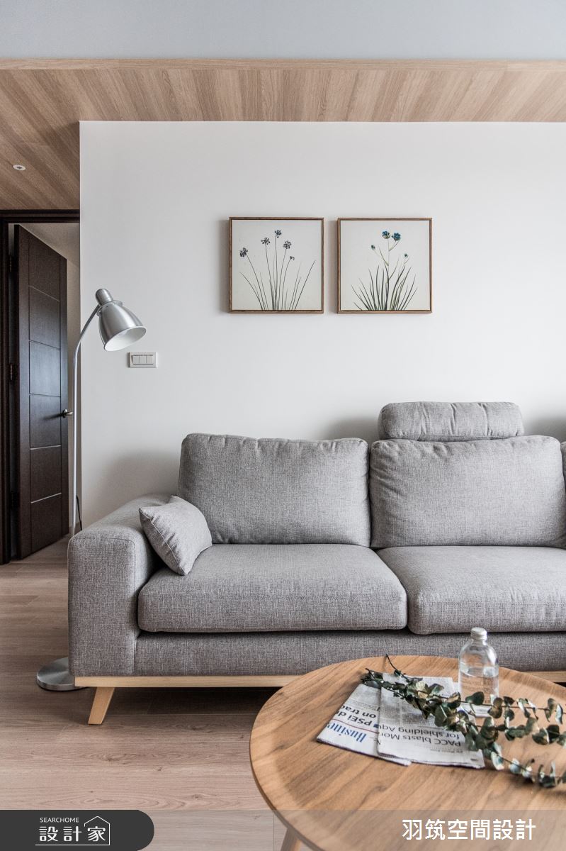 25坪新成屋(5年以下)＿北歐風客廳案例圖片＿羽筑空間設計＿羽筑_02竹城表參道之13