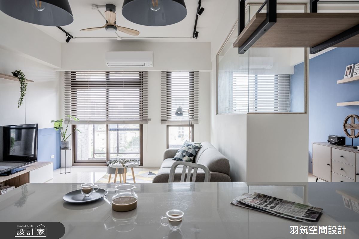 23坪新成屋(5年以下)＿混搭風案例圖片＿羽筑空間設計＿羽筑_03玖都SWEET之3