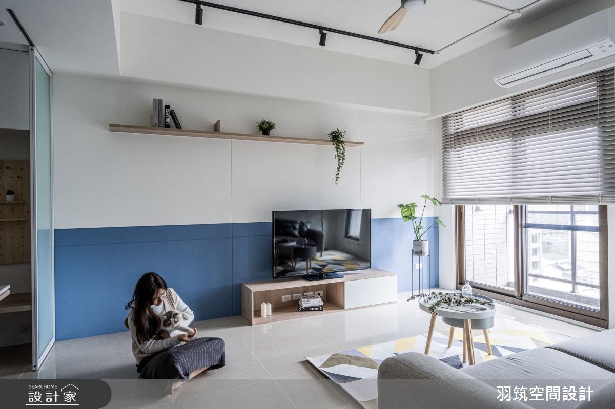 23坪新成屋(5年以下)＿混搭風案例圖片＿羽筑空間設計＿羽筑_03玖都SWEET之9