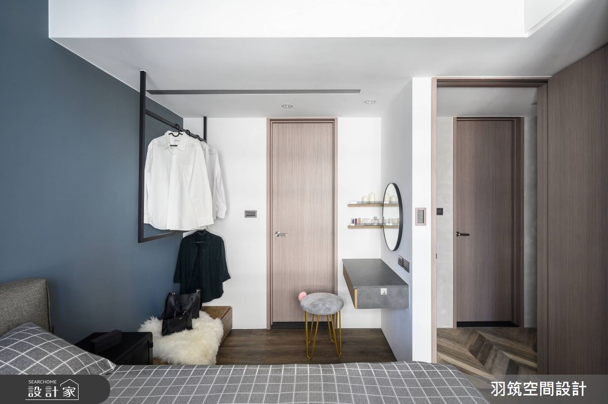 18坪新成屋(5年以下)＿工業風臥室案例圖片＿羽筑空間設計＿羽筑_05椰林覓之11