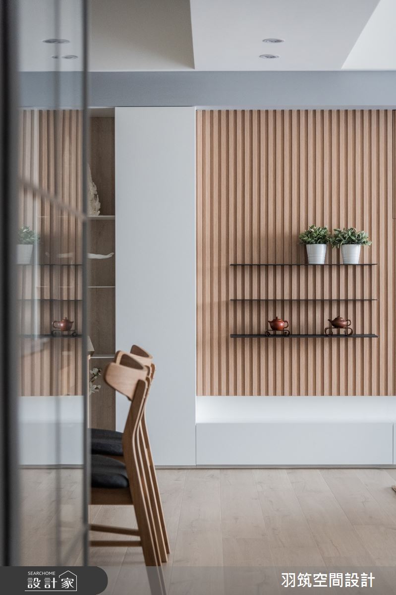 35坪新成屋(5年以下)＿混搭風玄關案例圖片＿羽筑空間設計＿羽筑_07時光織錦之18