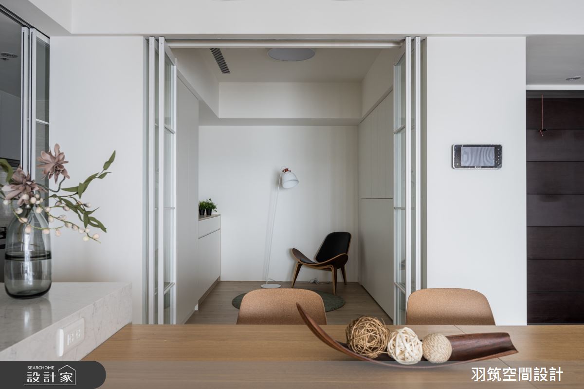 35坪新成屋(5年以下)＿混搭風書房案例圖片＿羽筑空間設計＿羽筑_07時光織錦之20