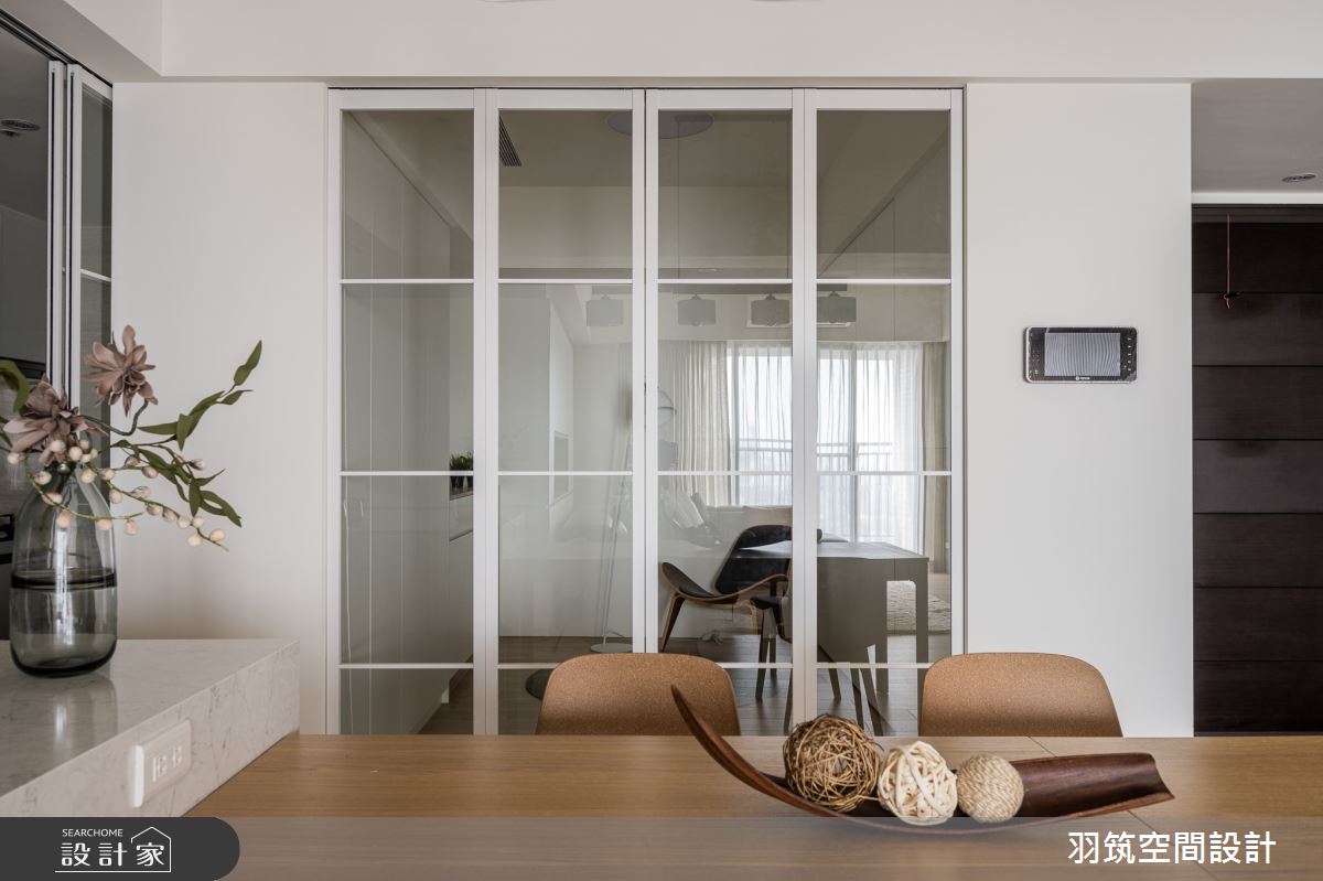 35坪新成屋(5年以下)＿混搭風書房案例圖片＿羽筑空間設計＿羽筑_07時光織錦之21