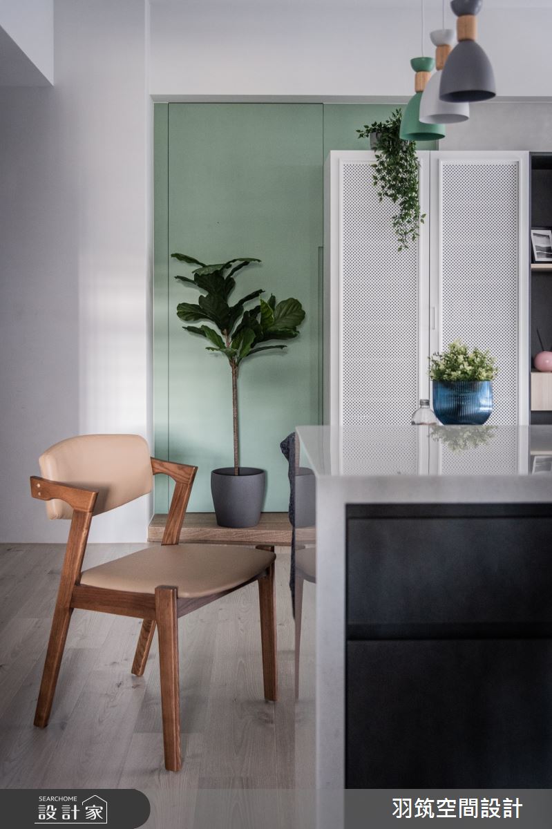 18坪新成屋(5年以下)＿混搭風玄關案例圖片＿羽筑空間設計＿羽筑_08富宇君天下之14