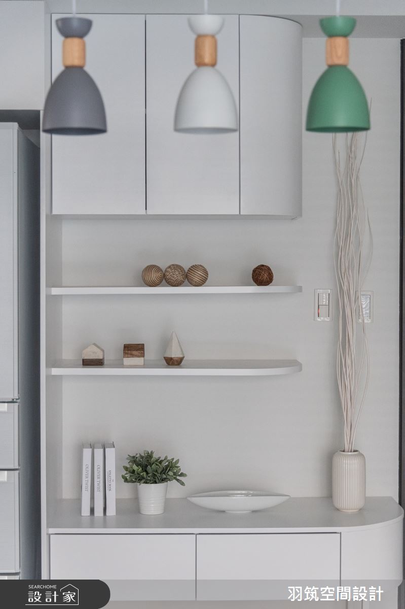 18坪新成屋(5年以下)＿混搭風玄關餐廳案例圖片＿羽筑空間設計＿羽筑_08富宇君天下之18