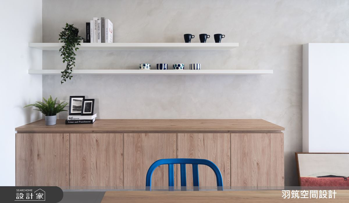 23坪新成屋(5年以下)＿混搭風玄關案例圖片＿羽筑空間設計＿羽筑_09雙學院之13