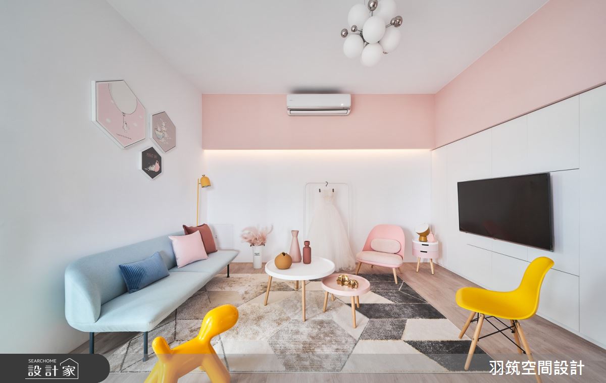 28坪新成屋(5年以下)＿北歐風案例圖片＿羽筑空間設計＿羽筑_10涵景樓之8