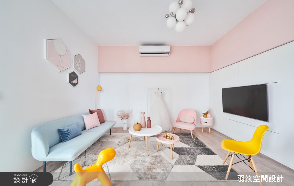 28坪新成屋(5年以下)＿北歐風案例圖片＿羽筑空間設計＿羽筑_10涵景樓之9