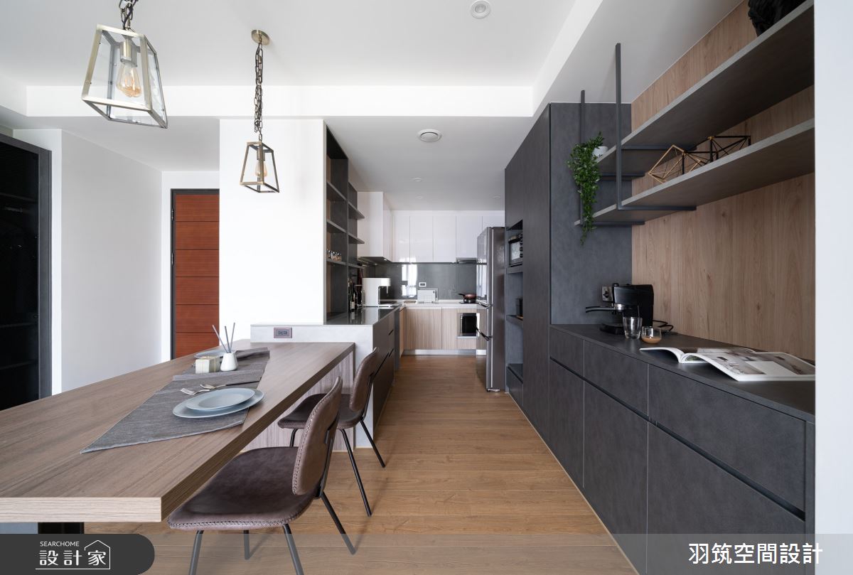 30坪中古屋(5~15年)＿北歐風餐廳案例圖片＿羽筑空間設計＿羽筑_11宜城一極之9