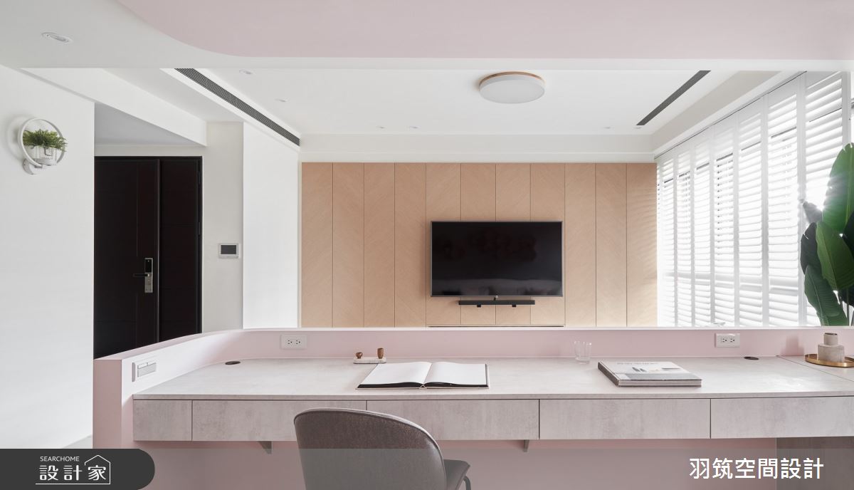 43坪新成屋(5年以下)＿混搭風客廳案例圖片＿羽筑空間設計＿羽筑_12長虹天際之7