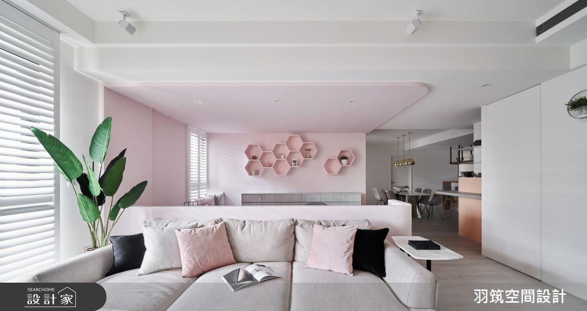 43坪新成屋(5年以下)＿混搭風客廳案例圖片＿羽筑空間設計＿羽筑_12長虹天際之9