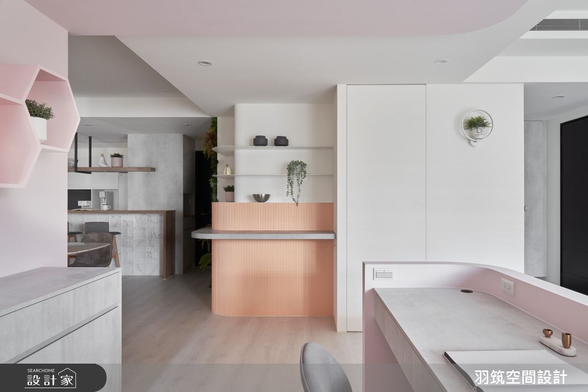 43坪新成屋(5年以下)＿混搭風客廳案例圖片＿羽筑空間設計＿羽筑_12長虹天際之14
