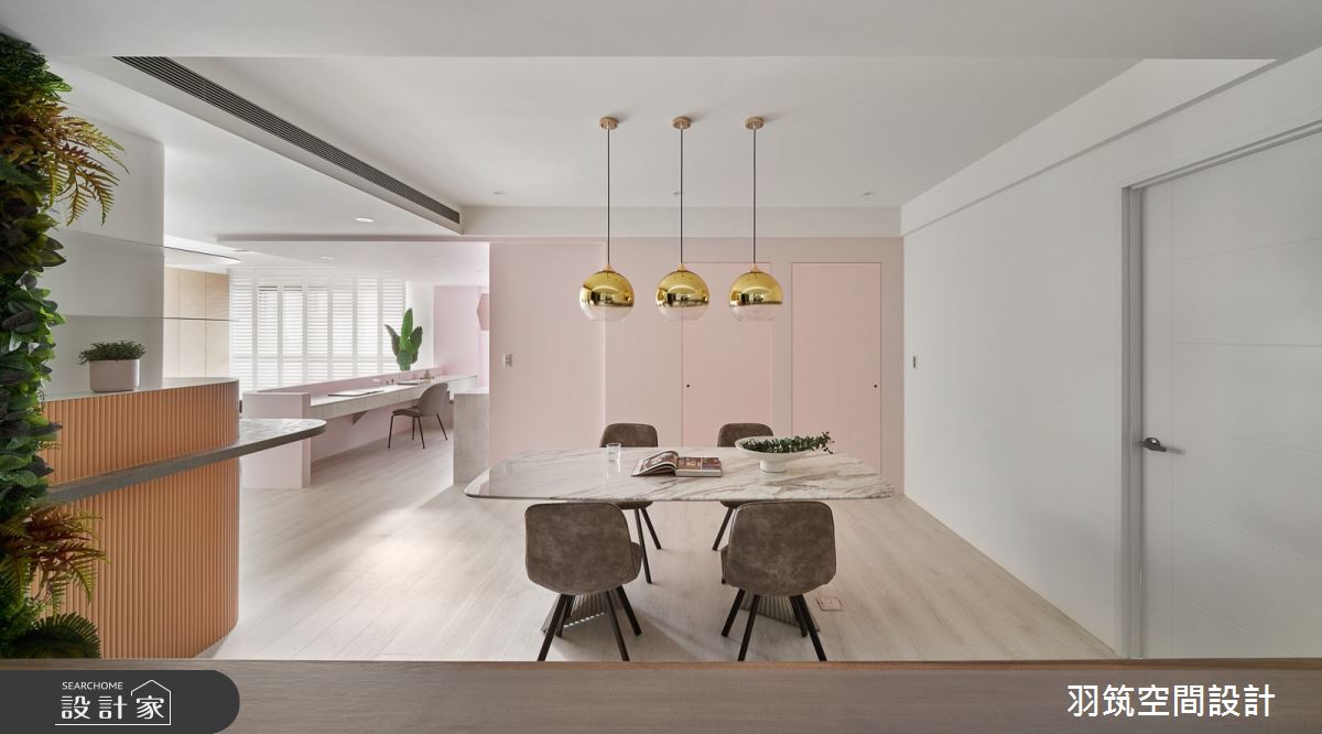 43坪新成屋(5年以下)＿混搭風餐廳案例圖片＿羽筑空間設計＿羽筑_12長虹天際之17